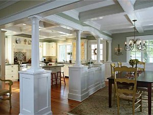 Custom Woodworking Throughout. F. Sieracki Arch.